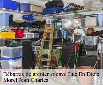 Débarras de grenier et cave luc-en-diois-26310 Morel Jean Charles