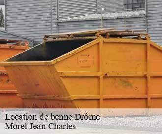 Location de benne 26 Drôme  Morel Jean Charles