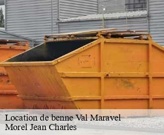 Location de benne val-maravel-26310 Morel Jean Charles
