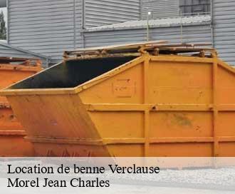 Location de benne verclause-26510 Morel Jean Charles